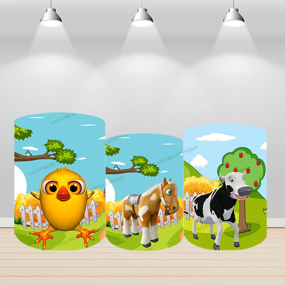 Фон для фотографирования детей круглый детский день рождения украшение