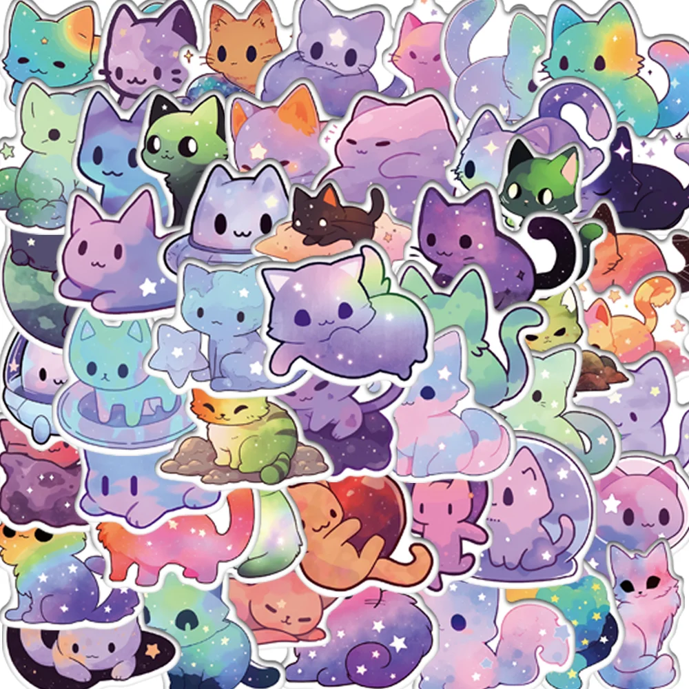 50 шт./упаковка водонепроницаемые наклейки звездное небо