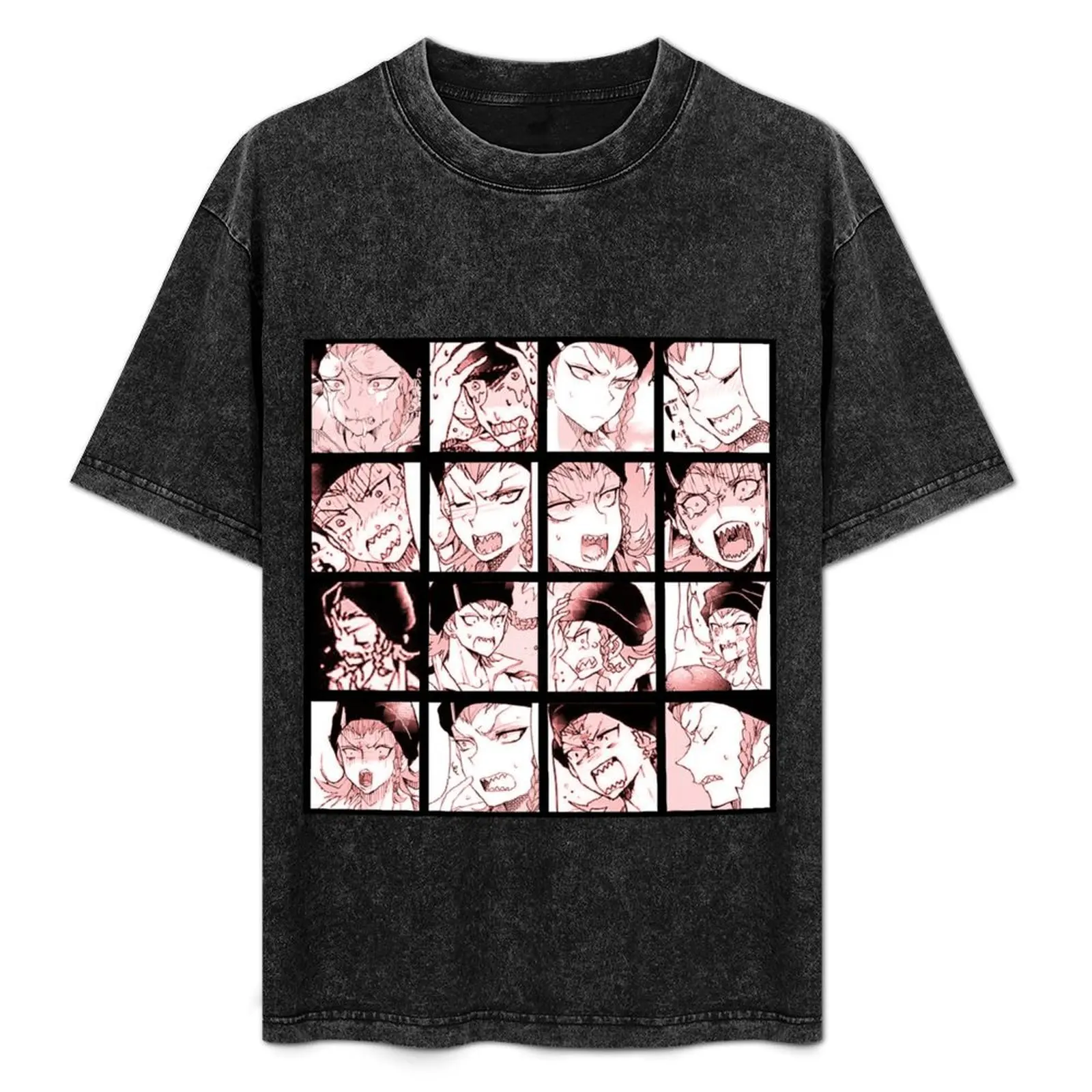 Коллекция Kazuichi манга (цветная) Футболка корейская мода Женская одежда оверсайз