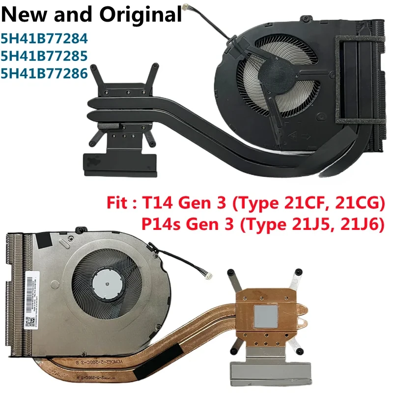 Новый оригинальный кулер для охлаждения процессора радиатор ноутбука Lenovo Thinkpad T14