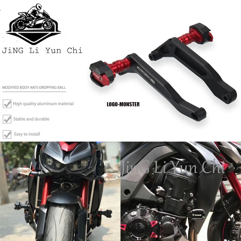 

For DUCATI Monster 950 MONSTER 937 2021 Motorcycle Aluminum Falling Protection Frame Slider Fairing Guard Crash Pad Protector