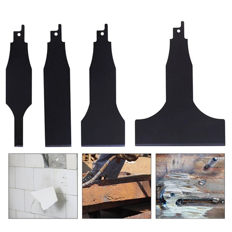 

HCS Reciprocating Saw Blade-Saber Shovel Length 140mm/5.51'' Electric Cleaning Shovel Removal for Tile Ground Cleaning