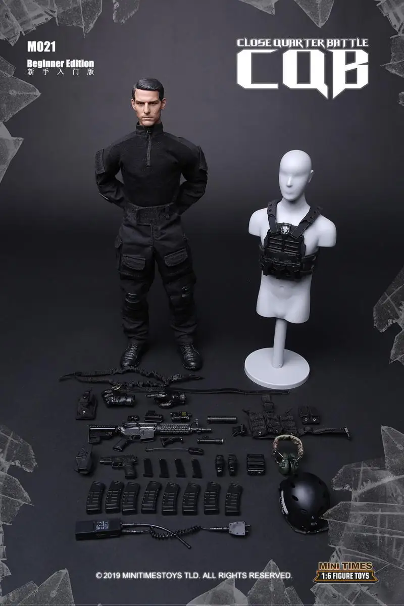 Фигурка солдата M021 в масштабе 1/6 CQB модель 12-дюймовая Мужская экшн-фигурка куклы