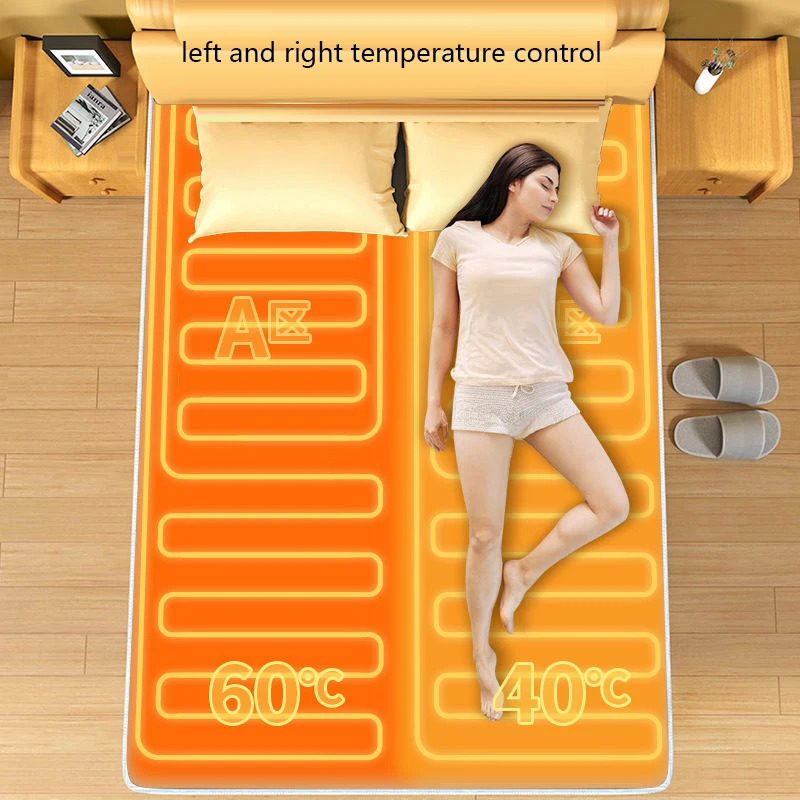 

150*180cm Electric Blanket Thicker Heater Double Body Warmer Heated Blanket Thermostat Electric Heating Blanket Electric Heating