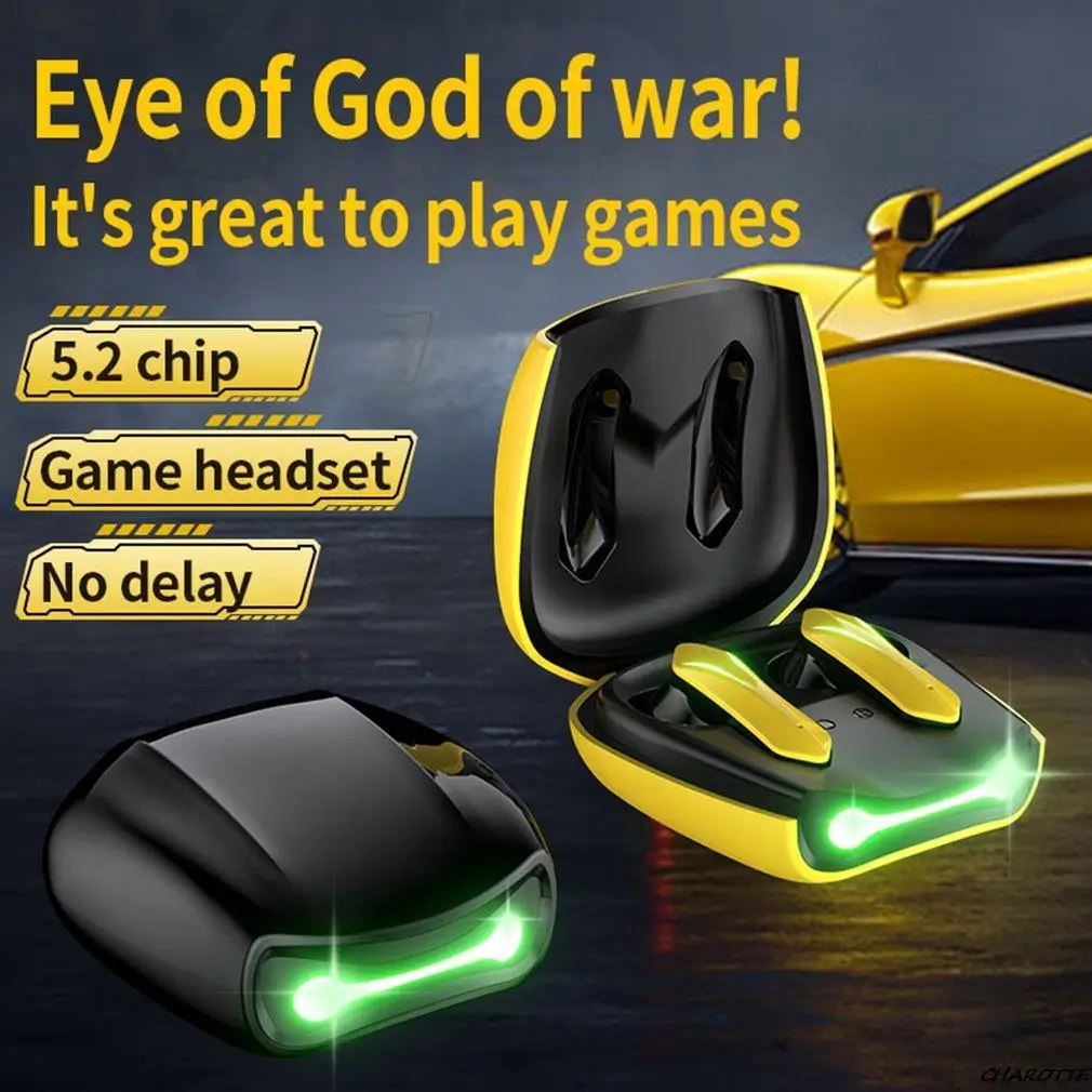 

2022 NEW Game TWS 5.2 Earphone Wireless Headphones Stereo Headset Sport Earbuds Microphone With Charging Box For phone