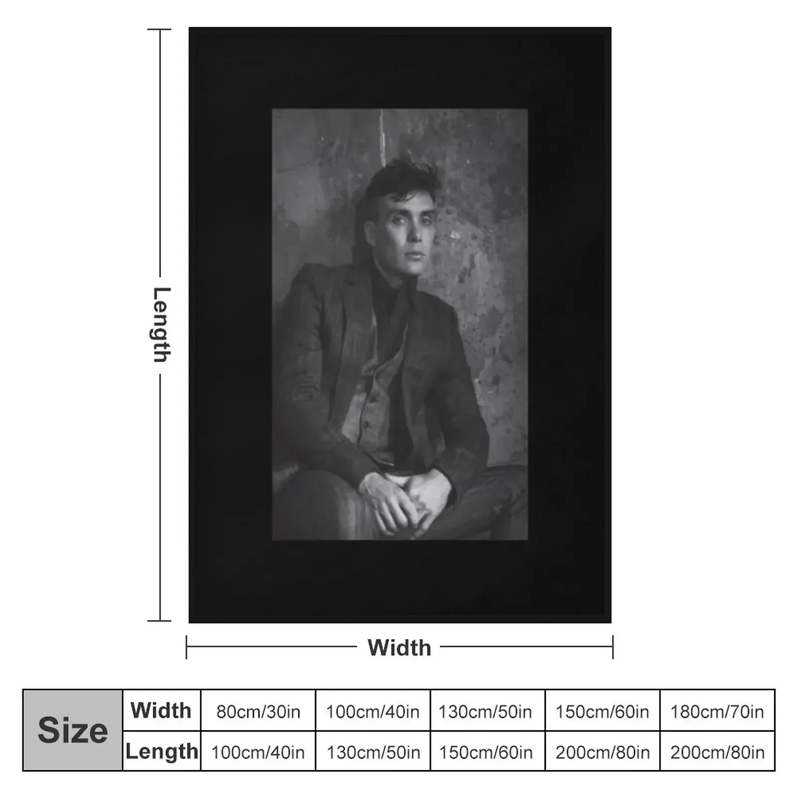 Одеяло Cillian Murphy туристические украшения одеяла для косплея в стиле аниме