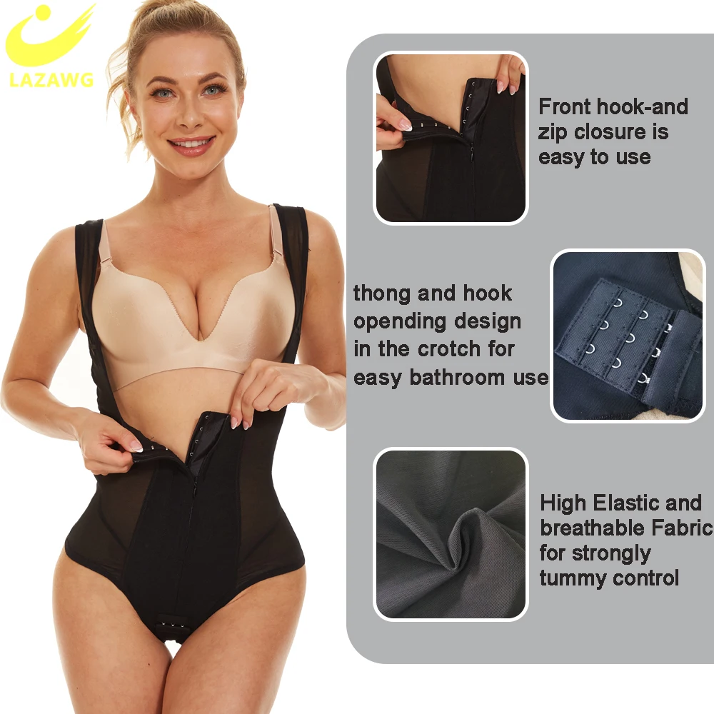 LAZAWG Women High Waist Body Shapewear Short Tummy Control Panties Women  Butt Lifter Shaper Panties Slimming Underwear Slim