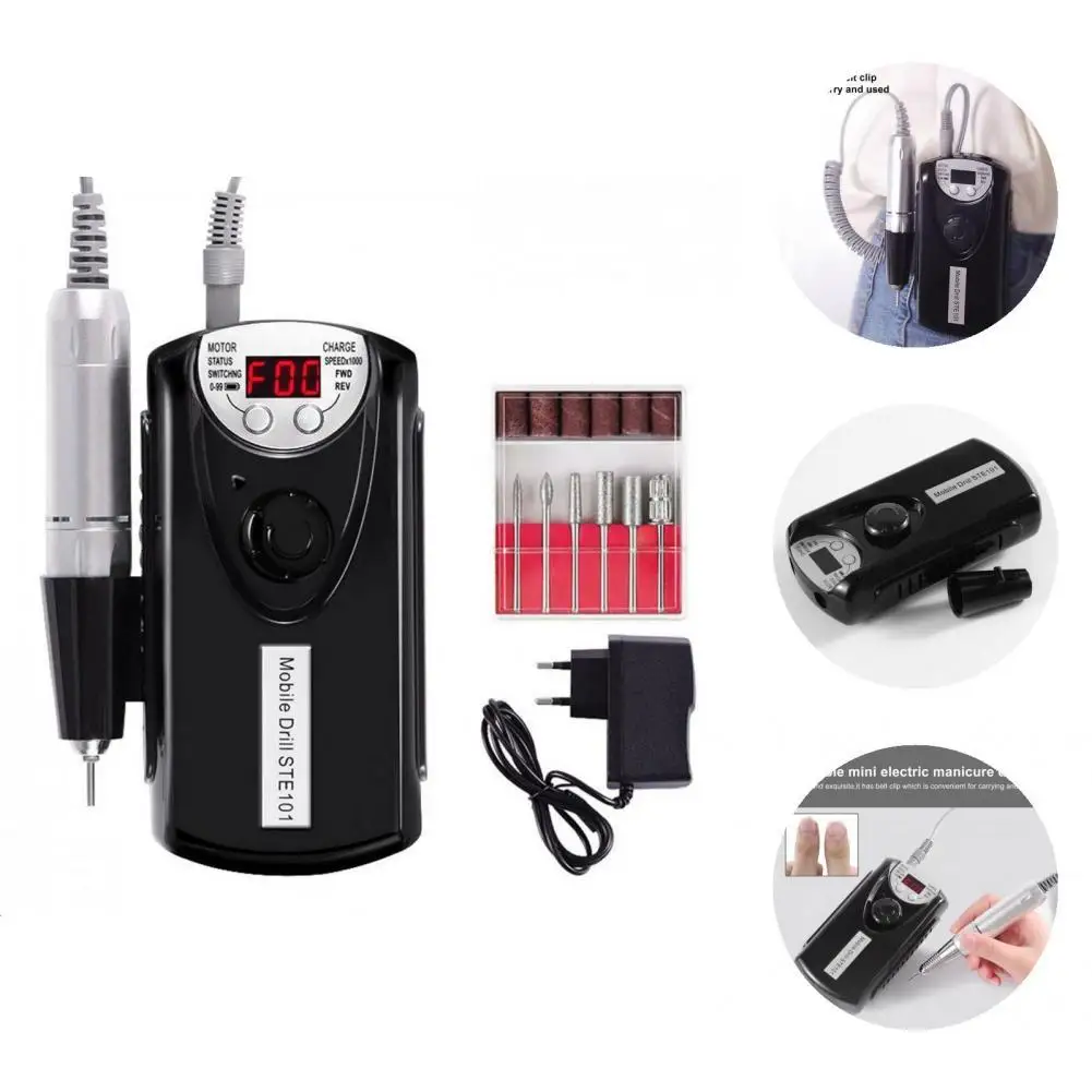 

Simple Operation 2600mAh Battery Finger Nail Care Machine for Personal Use