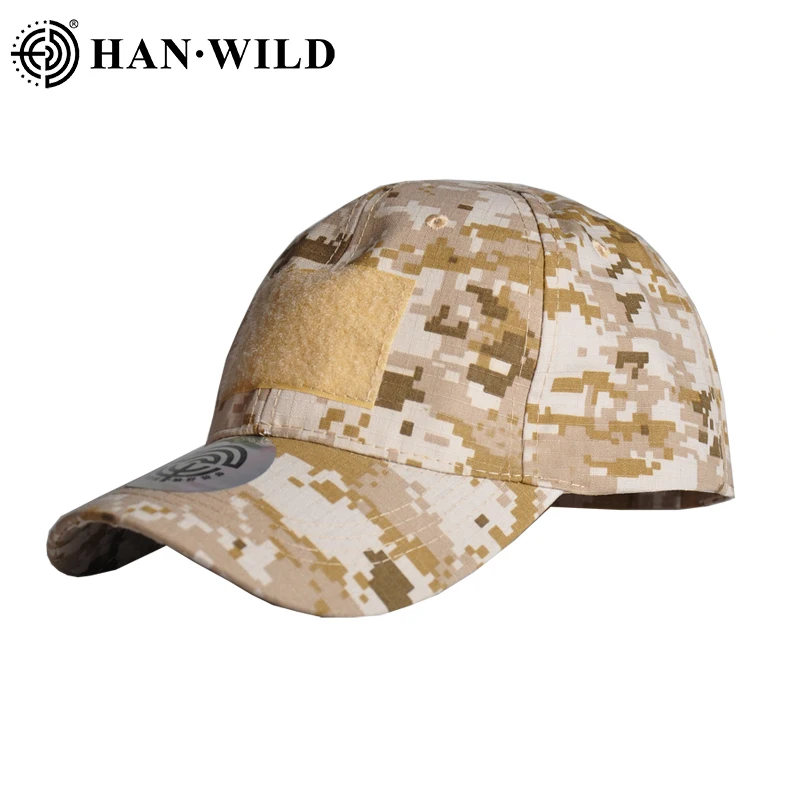 

Шапка HAN WILD Мужская тактическая, регулируемая Боевая бейсболка, сетчатая камуфляжная кепка для страйкбола, армии, охоты