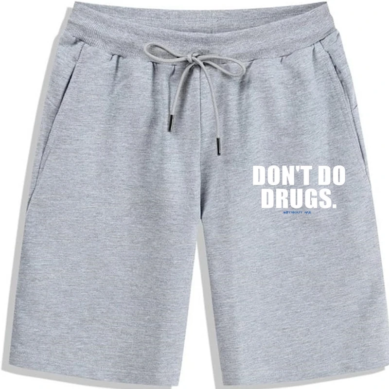 

Summer New Men Cotton shorts for men Don't Do Drugs Without Me Men's Shorts design websiteShortsShits Printing summer Casual Pur