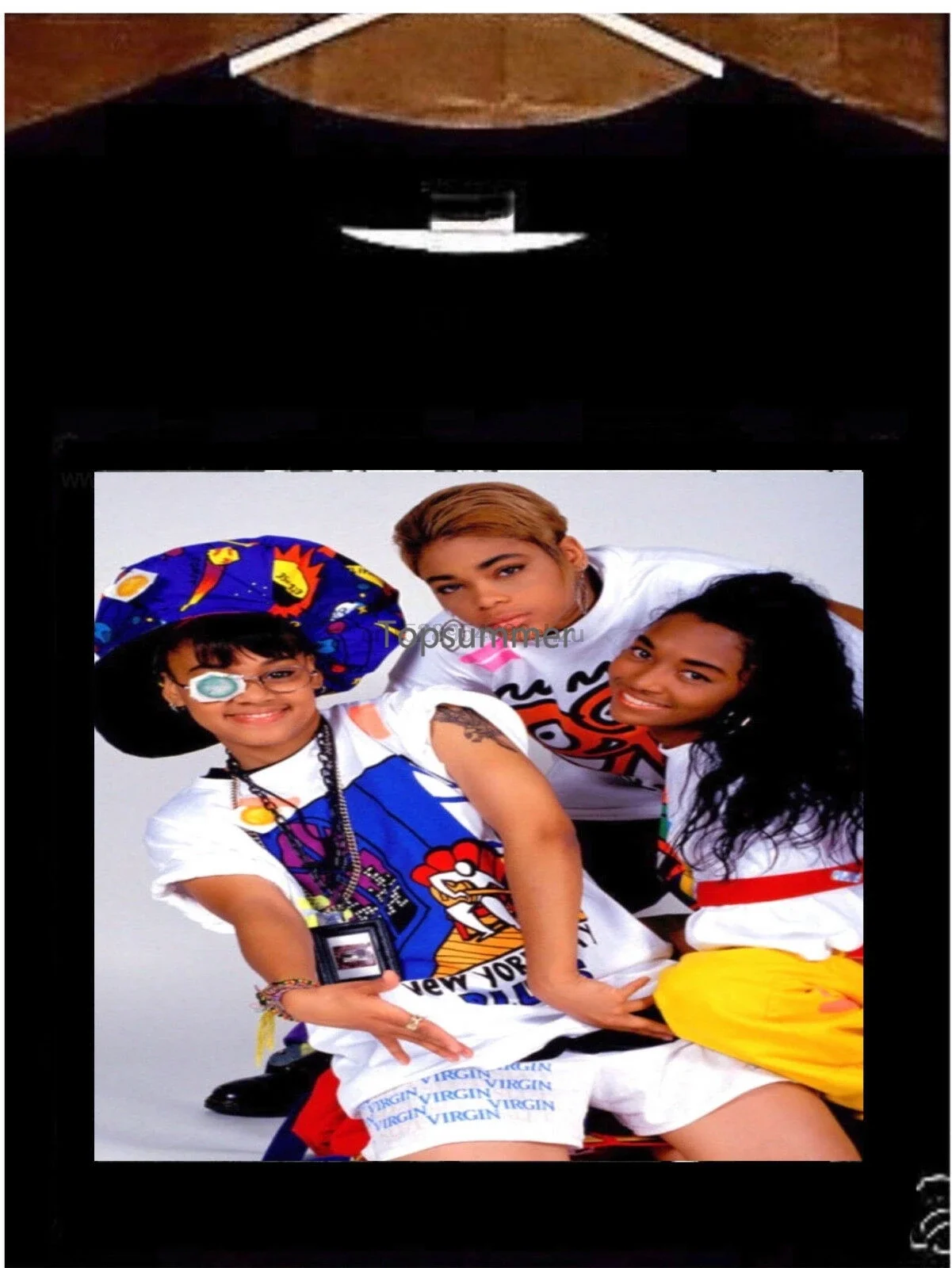 Футболка Tlc Chilli T Boz футболка с левым глазом большие футболки рисунком для женщин