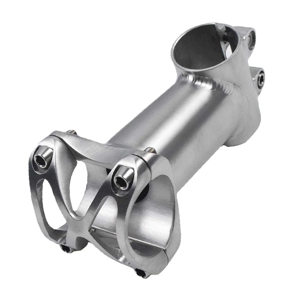 

Bike Bicycle Titanium Alloy Stem Universal ±5° Angle 31.8/25.4x80-120MM Bicycle Bike Cycling MTB Mountain Bike Stem