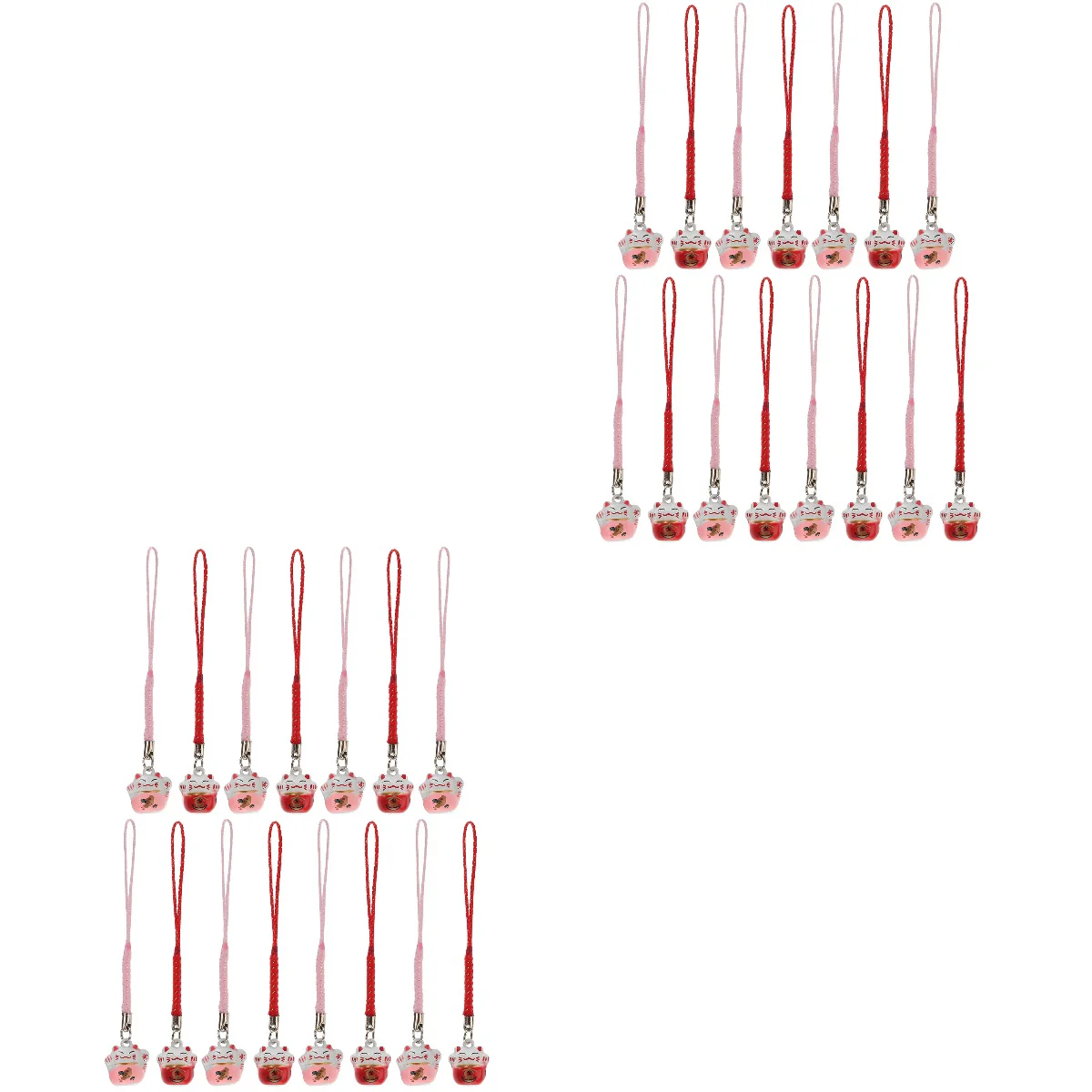 

Charm Hanging Cat Pendant Cell Ornament Lanyard Lucky Accessories Fortune Kids Ornaments Purse Animal