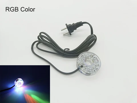 Мини-светодиодный Подводный Светильник, Водонепроницаемая Лампа Для Аквариума, RGB, Освещение Океана, Украшение Для Фонтана