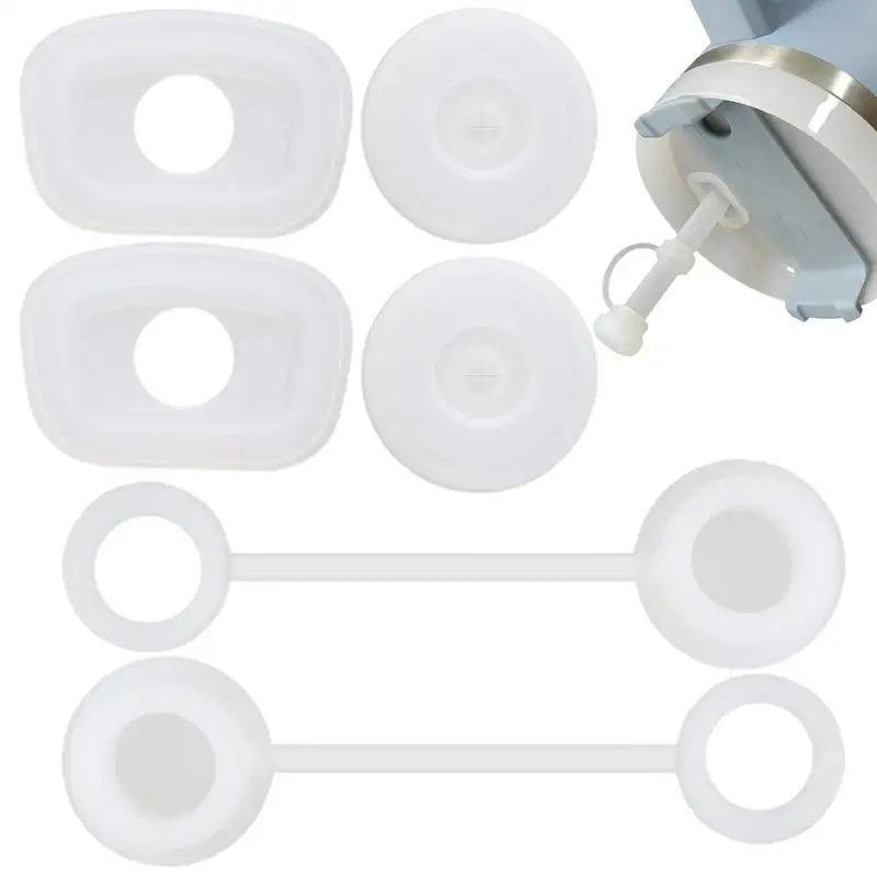 Силиконовая Пробка Для Бутылки С Водой Фиксированной Соломой Защита От Пыли И