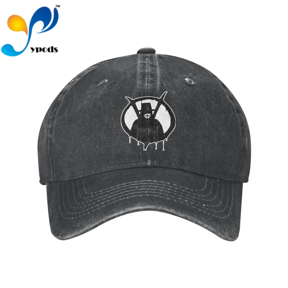 

V For Vendetta Unisex Baseball Cap Men Women Snapback Hat Dad Hat Summer Sun Cap for Men and Women Hats