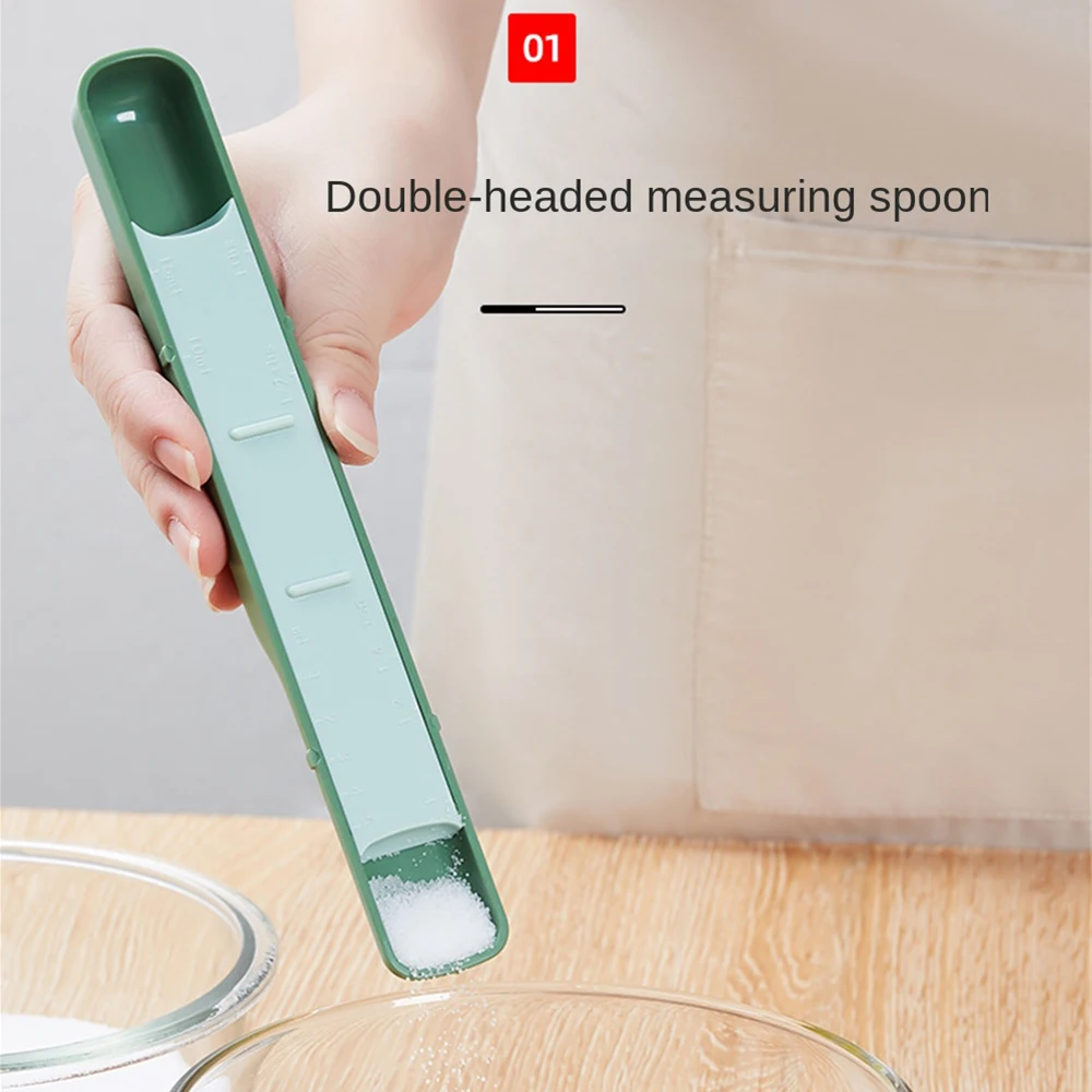 2 шт. дозирующая ложка раздвижная крышка инструменты для управления пищевые