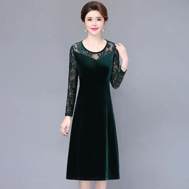 Женские платья Новинка весна-осень 2021 женская одежда больших размеров женское