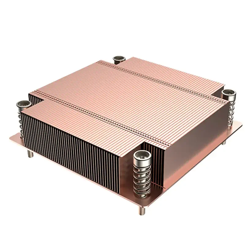 

1U V11 CPU Cooler Radiator 25mm height Computer Case Cooling Fan ultra-thin HTPC/ITX all-in-one radiator Fan For LGA1700