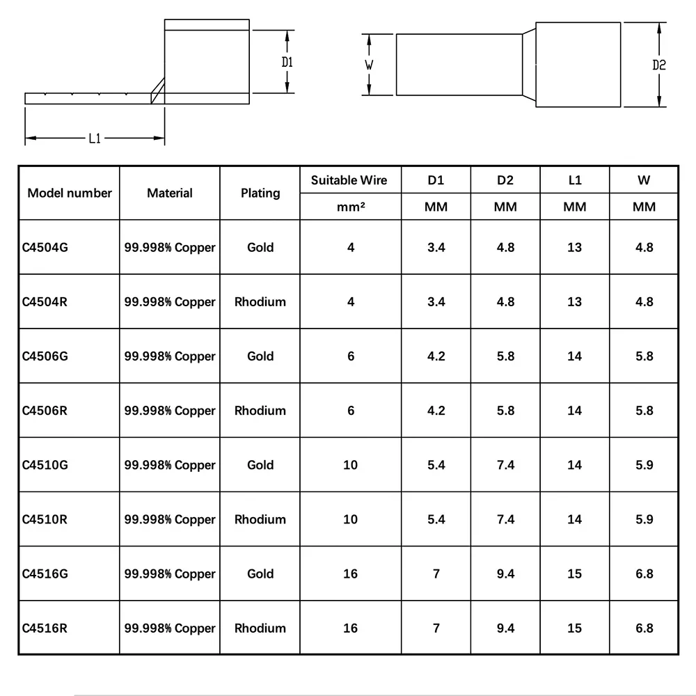 Медный паяльный шарнир с открытым штифтом 6 шт