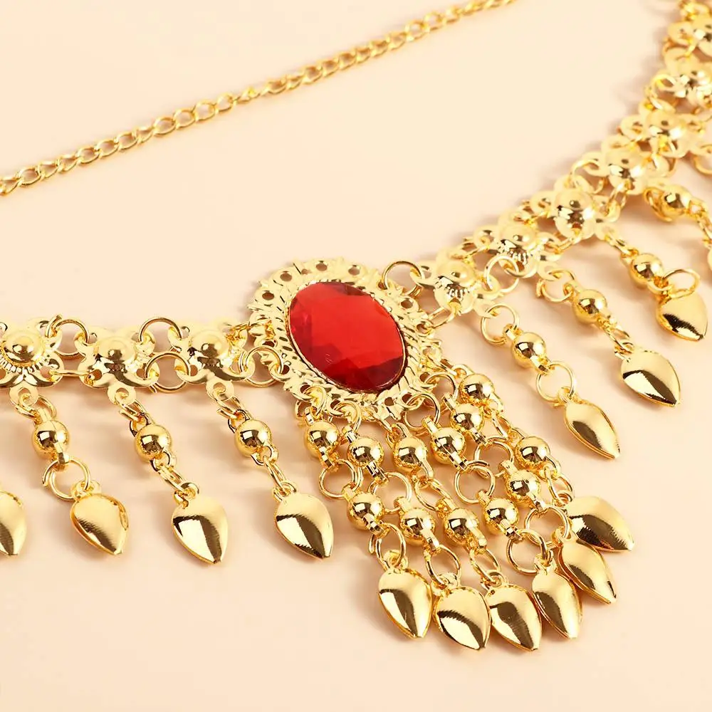 Браслет из бисера ожерелье с блестками цепочка на голову аксессуары для головы