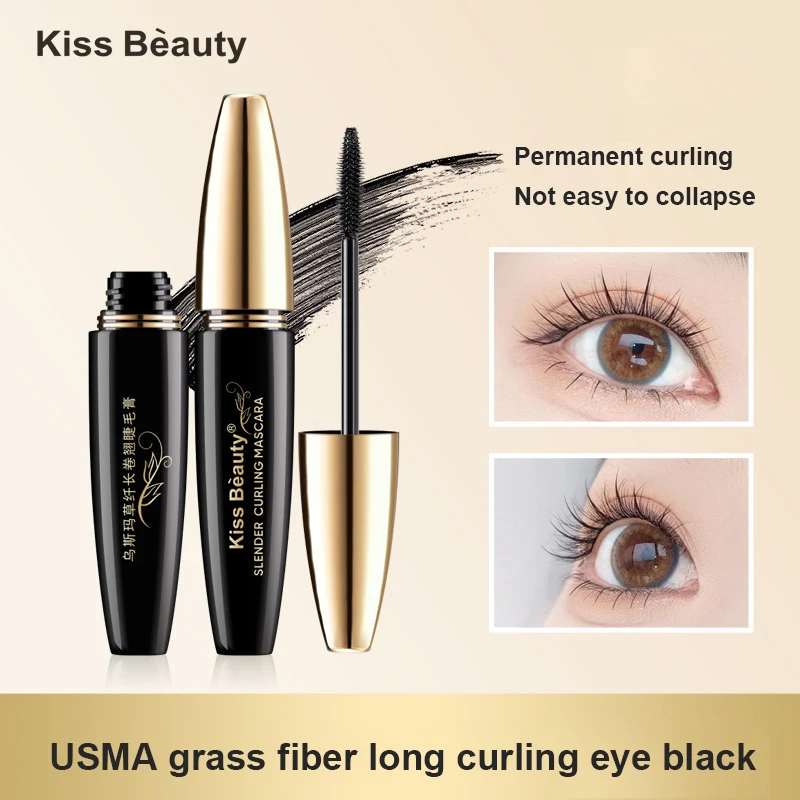 

Eyelashes Extension Waterproof Mascara Sparkling Eyes Natural No Easy Smudge Mascara Curling Volumizing Eyelash 1pcs Eyes Makeup