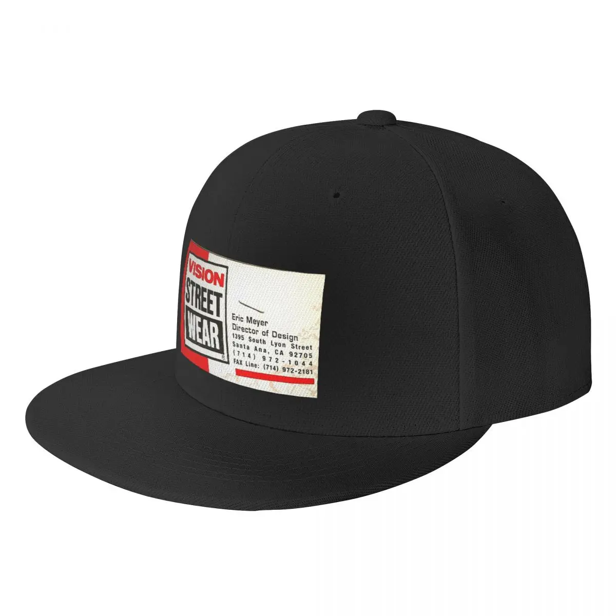 

Vision Street Wear Logo 2023 Baseball Cap Snap Button Summer Fashion Hip Hop Hat Casual Adjustable Outdoor