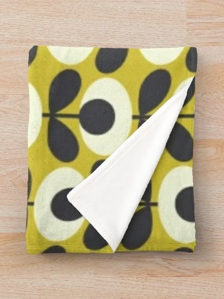 orla kiely abstract pattern design Throw Blanket Decorative Sofa Multi-Purpose Summer Beddings Blankets