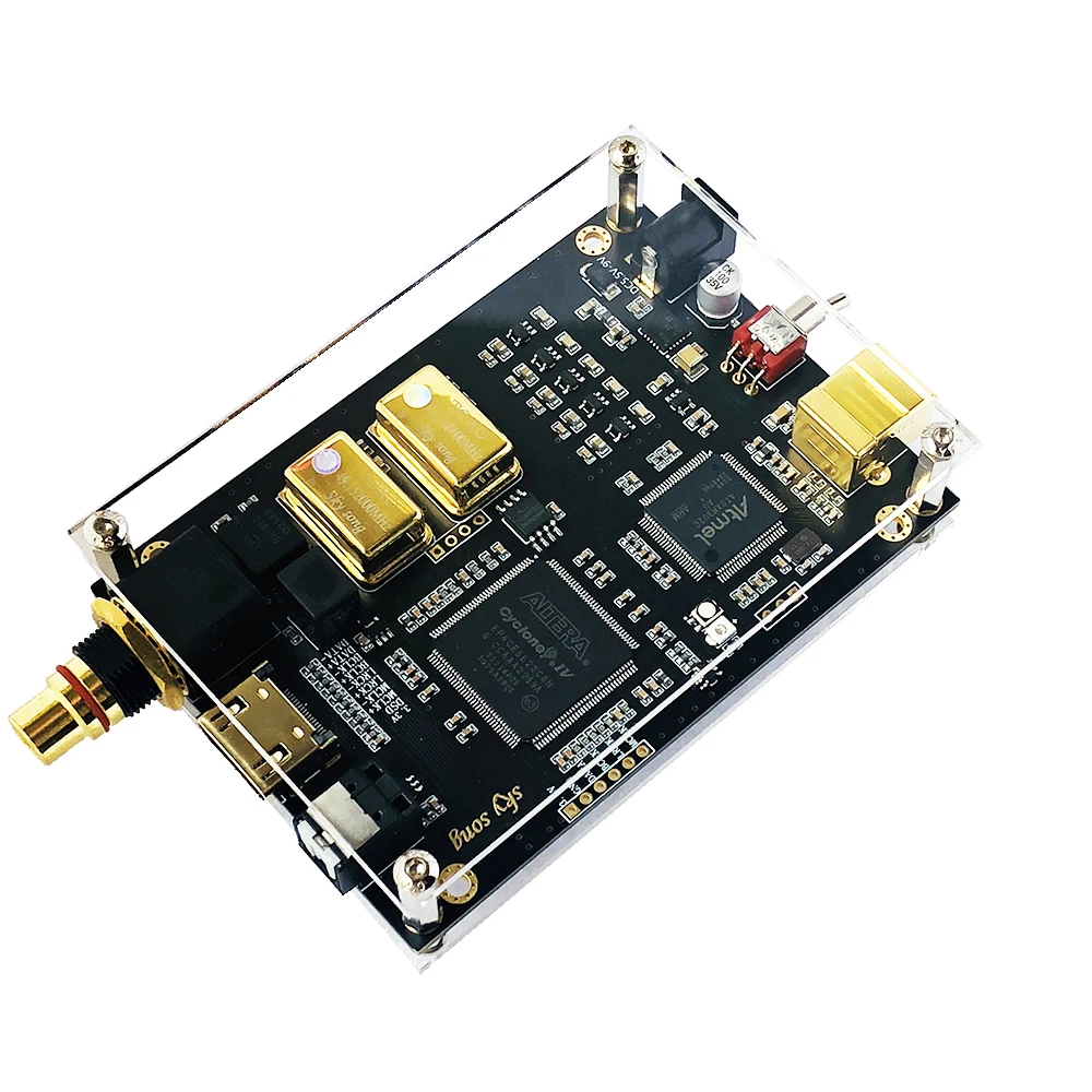 Итальянская USB-карта Cpld 384 ppm /AS318B коаксиальный выход I2S обработка сигнала Spdif DSD512 k