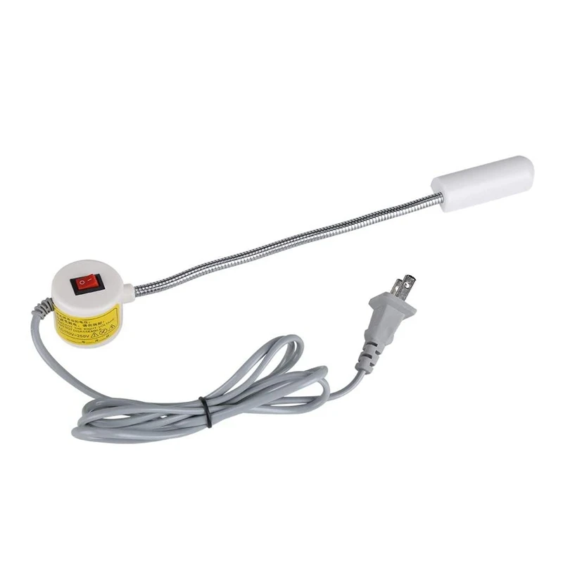 

Sewing Machine With 12 LED Clothes Car Lights Flat Car Lights With Magnet Lighting Fixtures US Plug