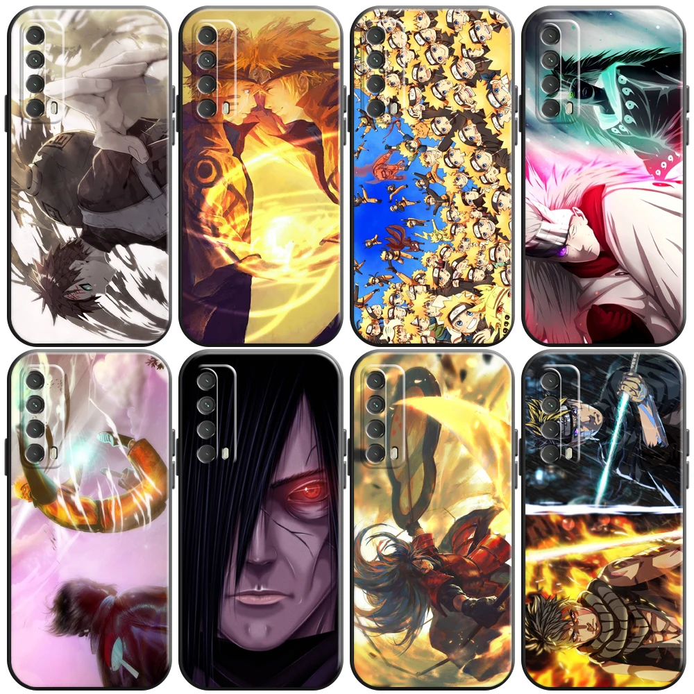 

Japan NARUTO Anime Phone Case For Huawei Honor 10 V10 10i 20 V20 20i 10 20 Lite 30S 30 Lite Pro Soft Silicone Cover Back