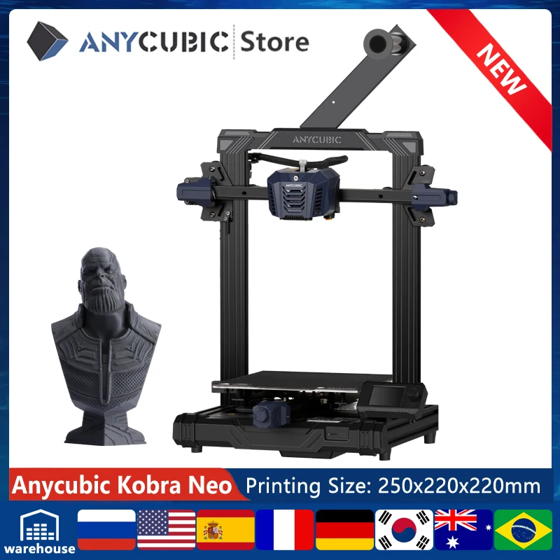 3d Принтер Anycubic Kobra Neo Купить