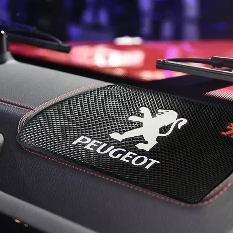 

New Car Non Slip Grip Anti-skid Silicone Car Mat for Peugeot 206 308 307 207 208 3008 407 508 2008 RCZ Car Accessories 2022 2021