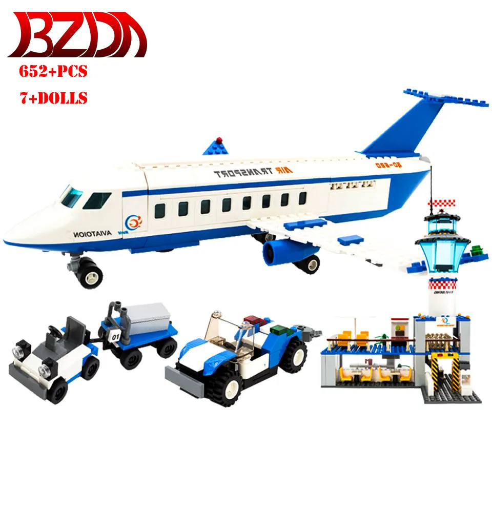 BZDA авиация самолет Friends большой пассажирский MOC аэропорт терминал модель