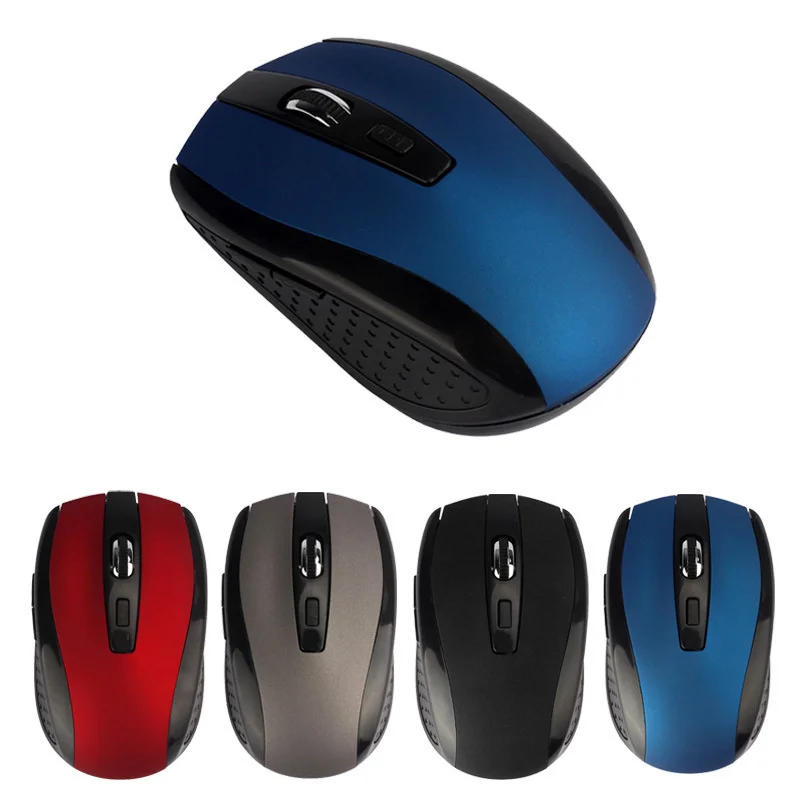 

New Ergonomic Wireless Mouse Computer Optical Pc Mouse Mause With Usb Receiver For Laptop Computer Silent Mouse For Laptop Best