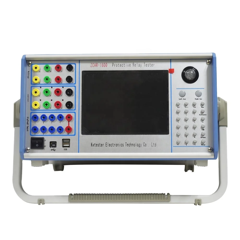 

New Design Six Phase Relay Tester