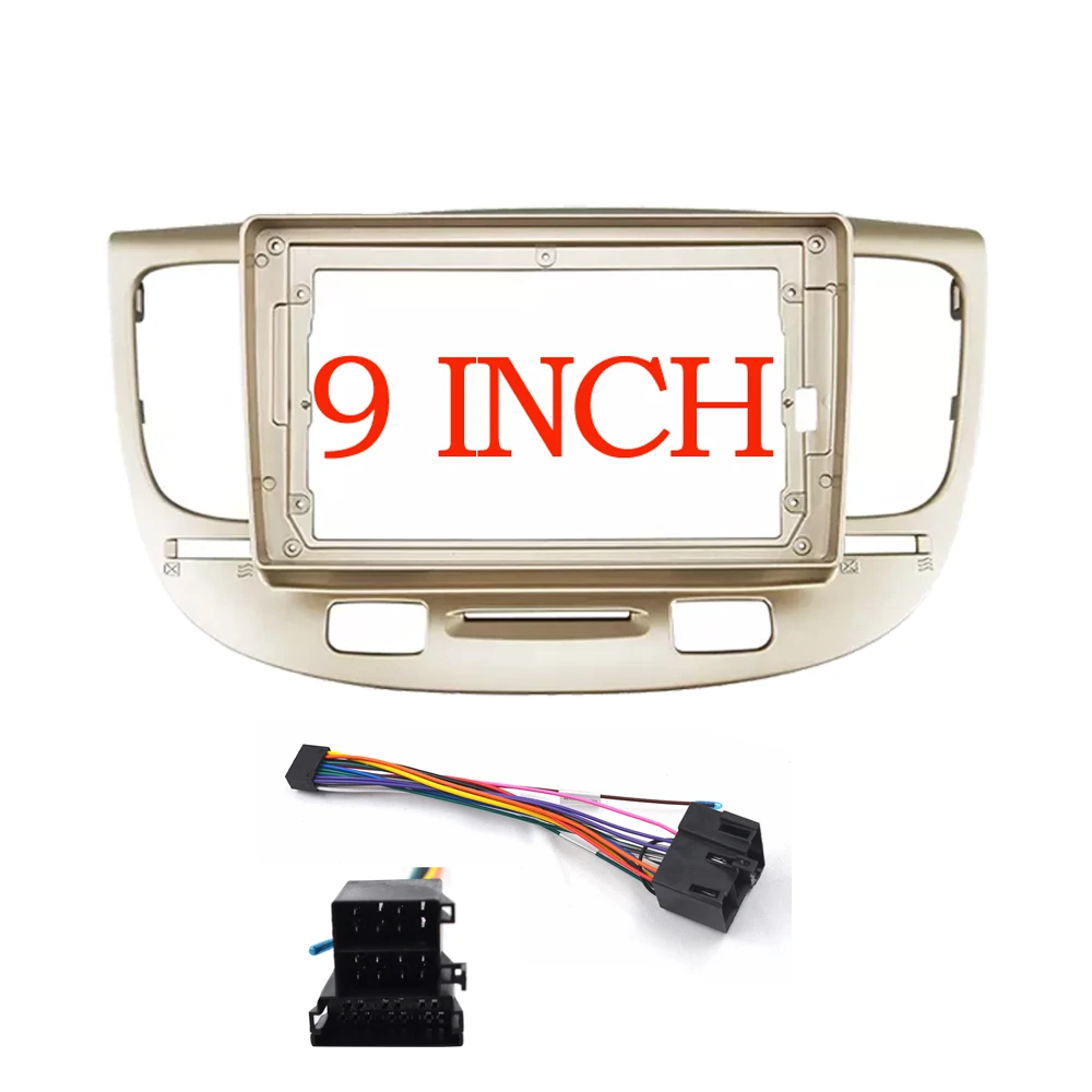 Автомобильная рамка для Kia Rio2 Rio 2 2005 06 07 08 09 10 2011 аксессуары приборной панели