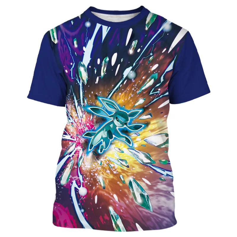 

Summer New kids T Shirts 3D Print pokemon Short Sleeve Tees 2022 Trend Fashion Casual Hip Tops Harajuku Hip Hop kids clothes