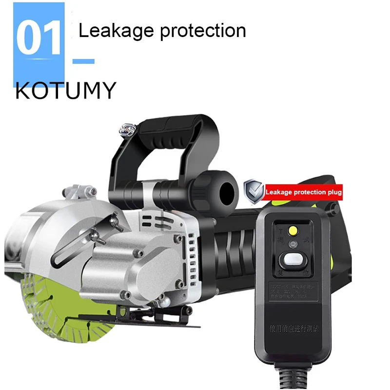 Лазерная стальная бетонная циркулярная пила 220 В машина для прорезания пазов