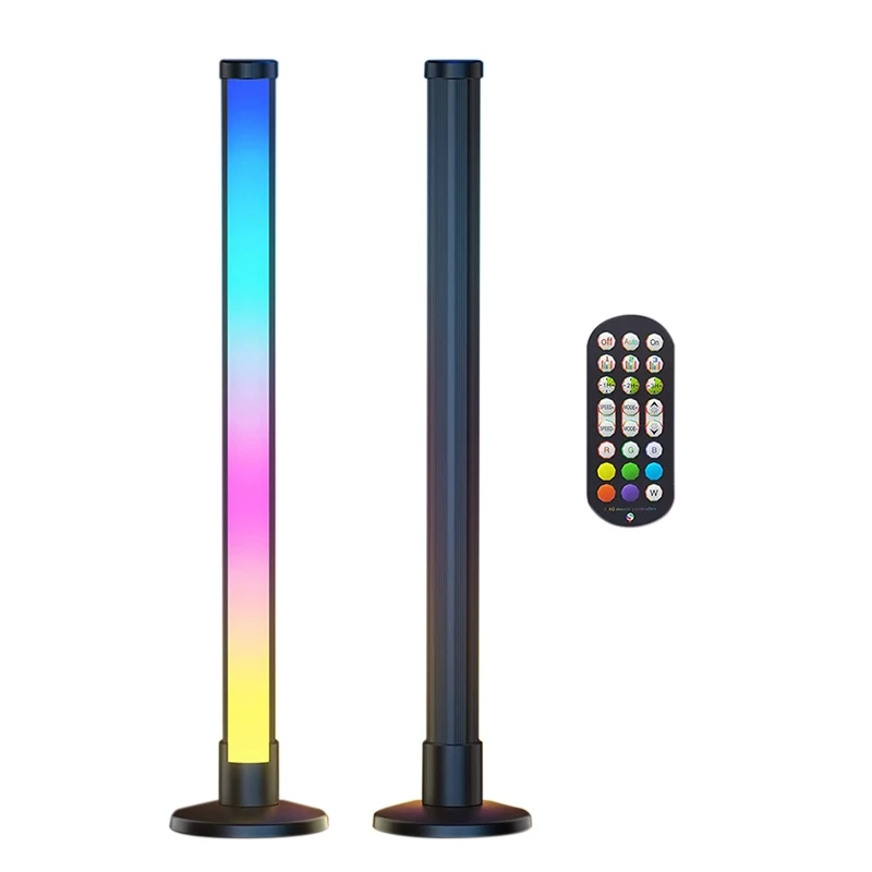 

Smart LED RGB Light Bars -RGBIC Ambiance Lighting Bluetooth Color Light Bar For TV,PC,Entertainment And Room Decoration