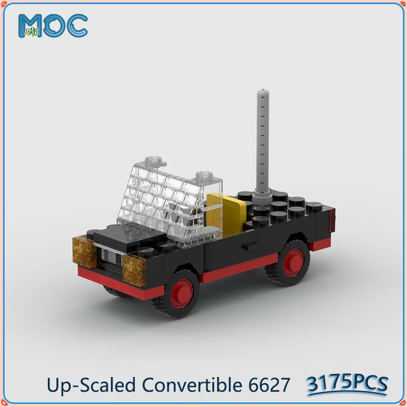 Масштабная модель трансформера 6627 6:1 строительные блоки MOC сборные кирпичи