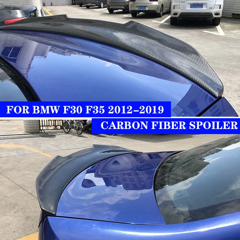 

Carbon Fiber Spoiler for BMW 3 Series 2012-2019 The 3 F30 F35 MP M4 CS M3 Style Carbon Fiber Spoiler