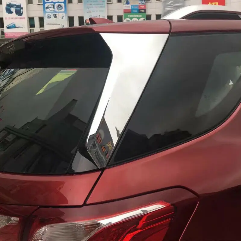 

Накладка на порог заднего стекла из АБС-хрома для Chevrolet Equinox 2018-2020, 2 шт.