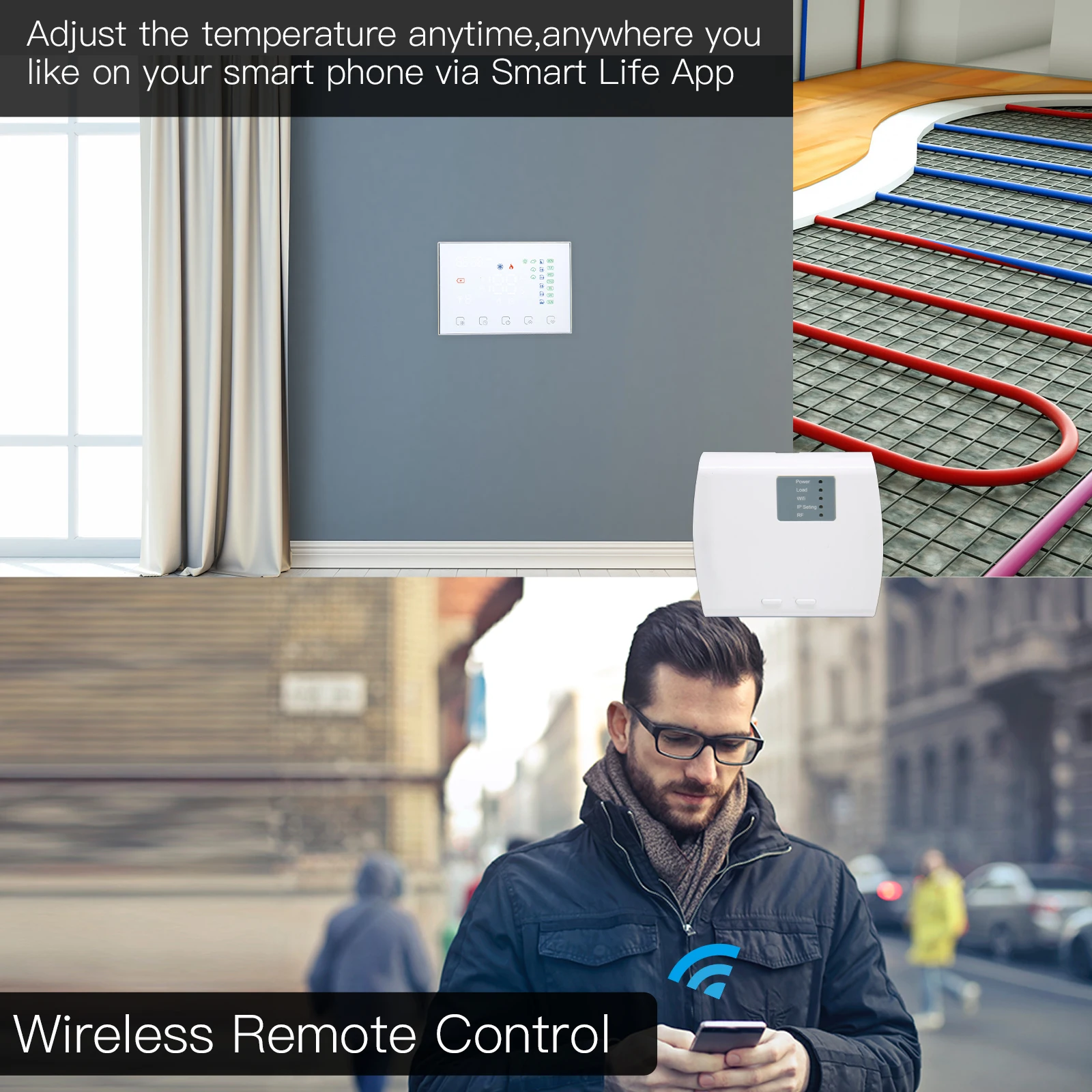 Термостат Tuya умный с Wi-Fi и поддержкой Alexa Google | Строительство ремонт