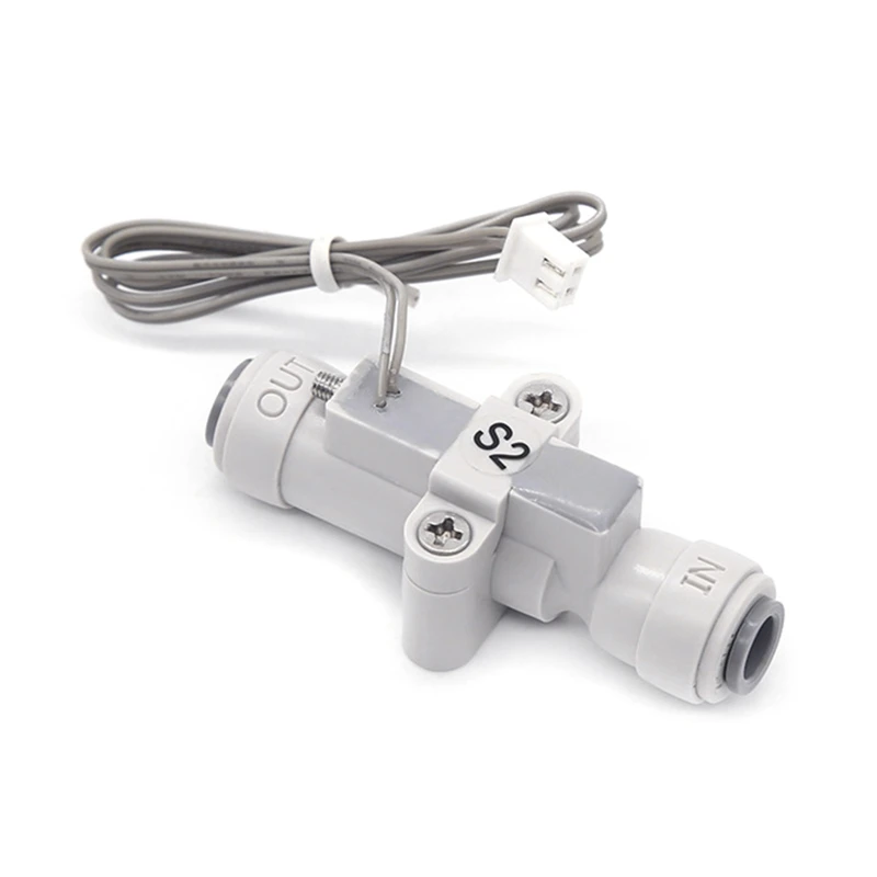 

Compact Flow Sensor G1/4" Liquid Water Flow Sensor Flowmeter Water Flow Switch G5AB
