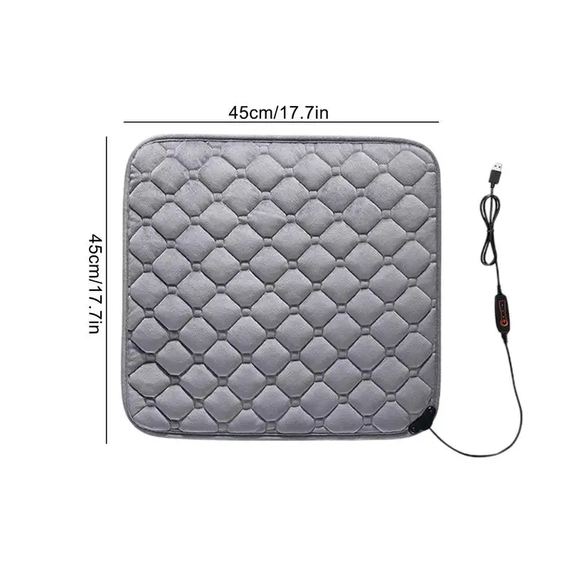 Подушка для автомобильного сиденья с подогревом 12 В подушка обогреватель зимний