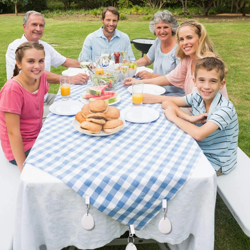 8 шт. гири для скатерти подвеска в форме капли уличная скатерть камни с