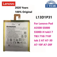 100 original l13d1p31 battery for lenovo pad a3500 s5000 s5000 h tab3 7 tb3 710i 710f tab 2 a7 a7 30 a7 10f a7 20f batteries