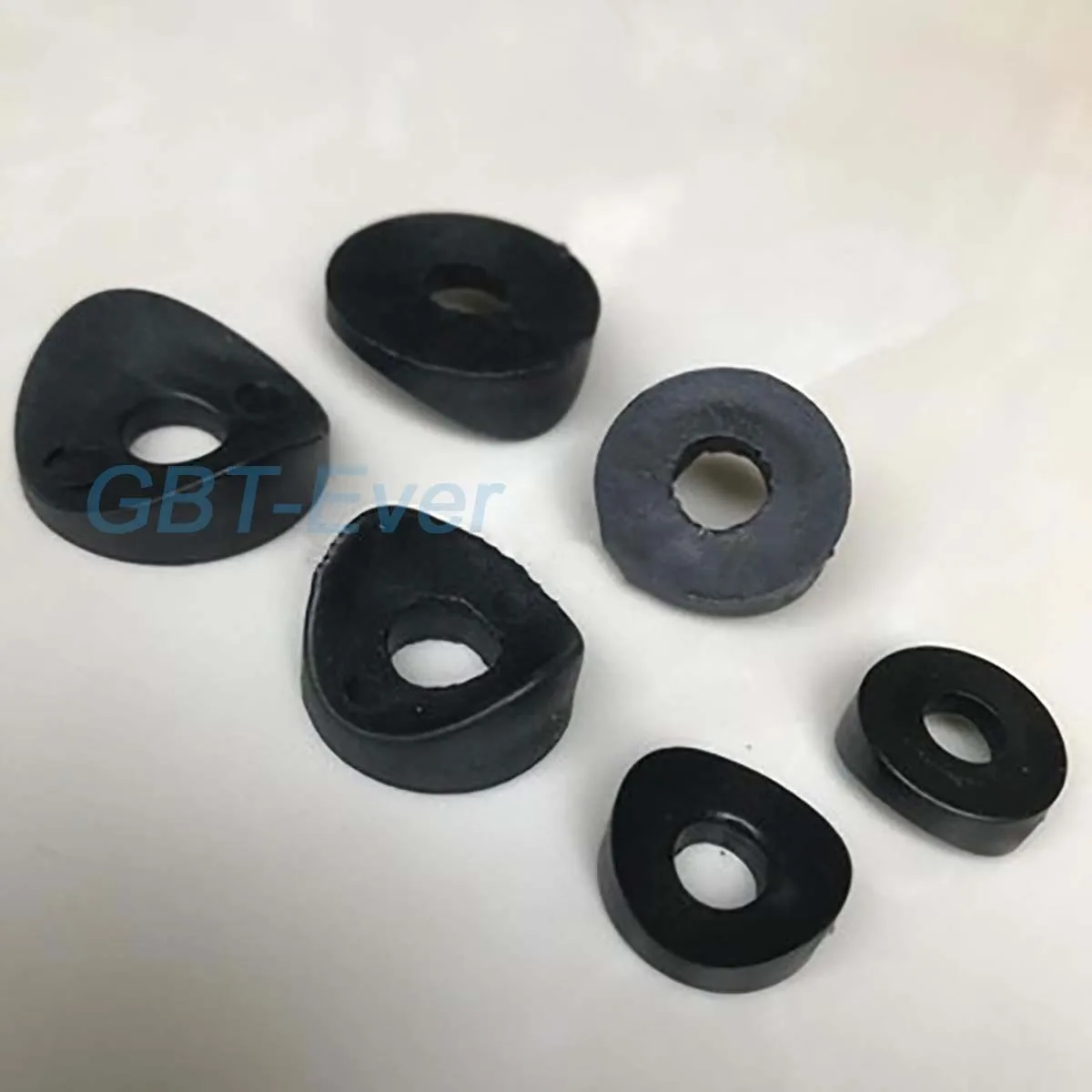 

10/20/30 шт., прокладка для утконоса, диаметр 16/19/25 мм, отверстие 6/8 мм, полые шарниры, круглые трубки для крепления стула, шайба, пластиковая изогнутая прокладка
