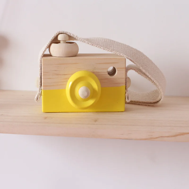 Детская симпатичная деревянная подвесная камера в скандинавском стиле из бука